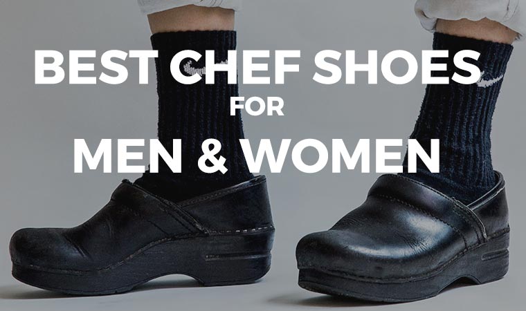 steel toe chef shoes